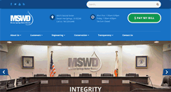 Desktop Screenshot of mswd.org